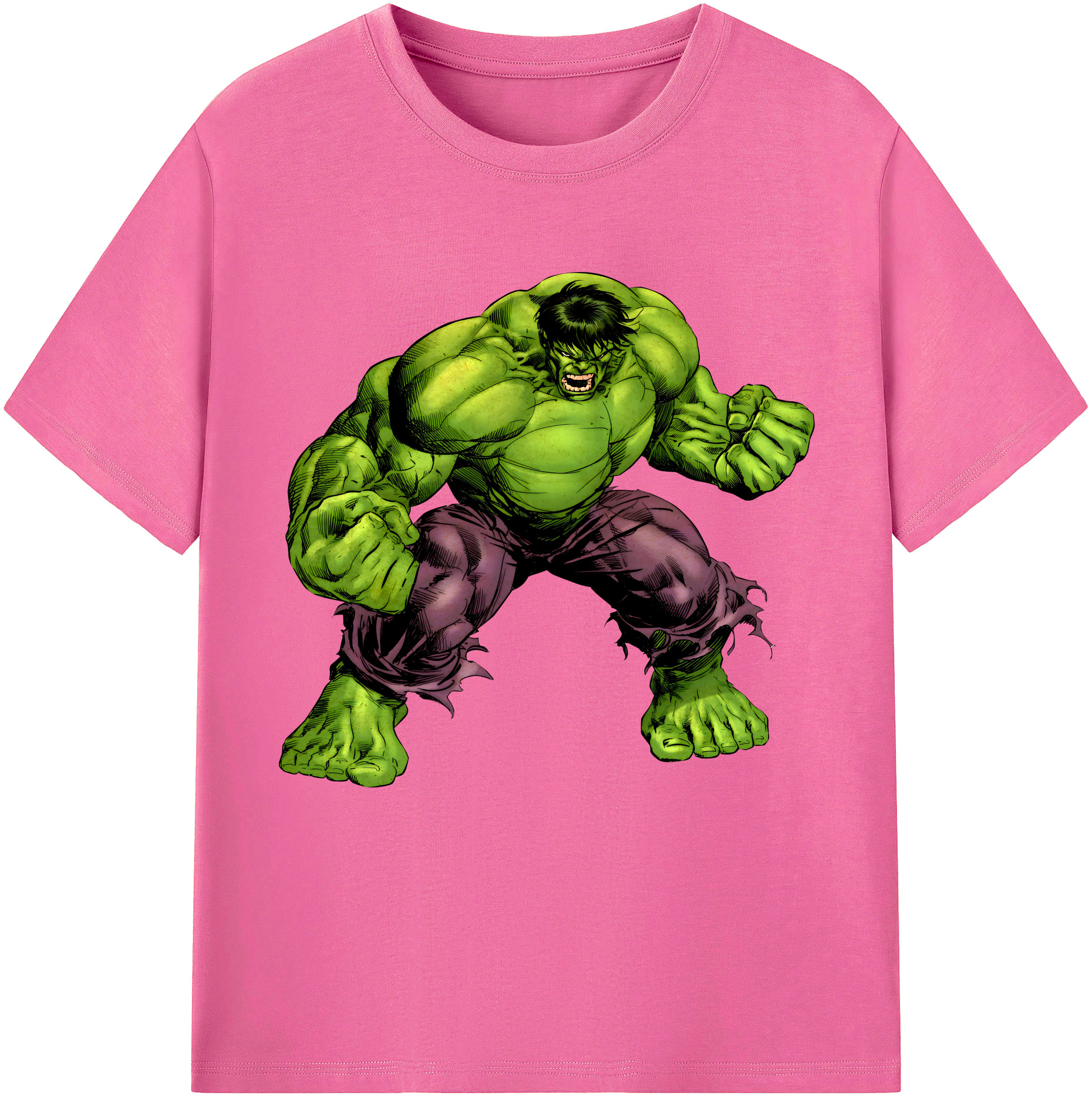 （画像用） アベンジャーズ The Avengers レディースカジュアルプリントTシャツ（綿100％）